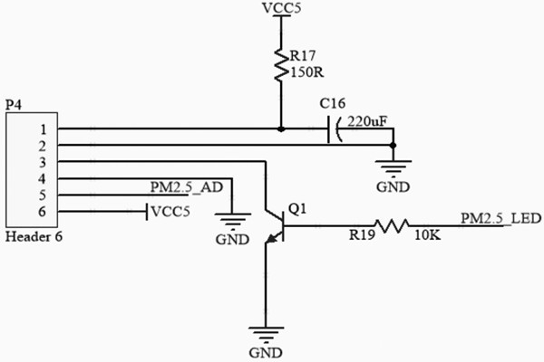 PM2.5環境監測系統數據采集電路的功能！