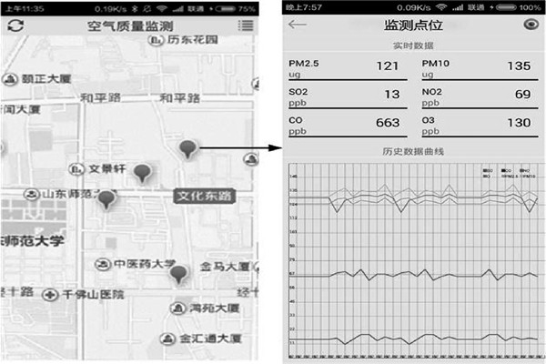 網絡模式下環境監測系統的客戶端！
