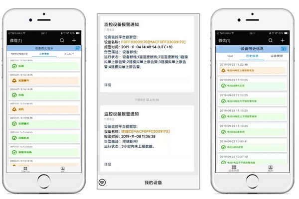 環境監測系統短信報警功能！