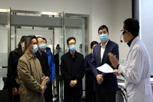 最高人民檢察院副檢察長張雪樵一行調研考察環境監測總站！